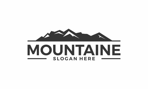 vector graphic illustration of mountain