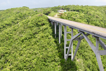 Bakunayagua bridge, Matanzas - highest bridge in Cuba