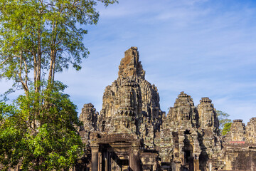 Bayon Temple in Angkor complex, Cambodia