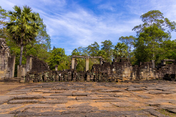 Fototapeta na wymiar Bayon Temple in Angkor complex, Cambodia