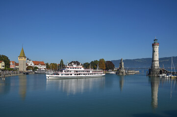 Lindau am Bodensee, Hafeneinfahrt