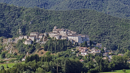 view of Casteldilago, in the municipality of Arrone