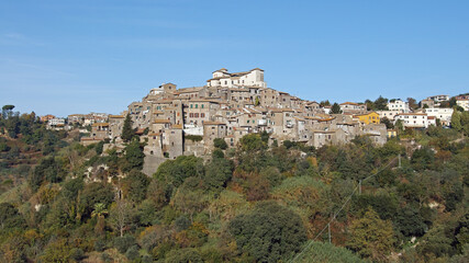 Obraz premium view of Castelnuovo di Porto