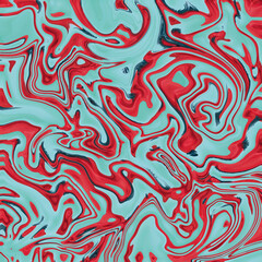Abstract bright psychedelic Liquid Swirl Marble Marmer Background Pattern