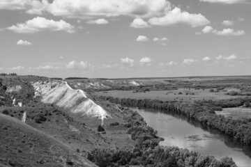 landscape with a river