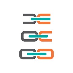 Obraz premium Chain illustration design