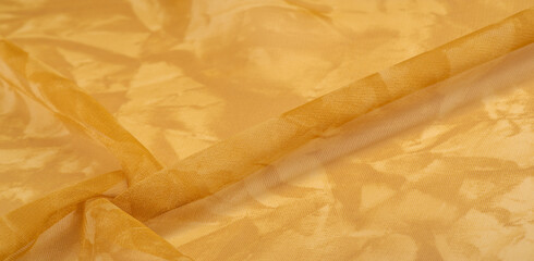 Textural pattern background, ornament, backdrop, golden silk fabric, abstract pattern, the design...