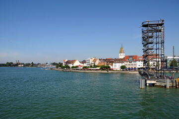 Friedrichshafen am Bodensee, Blick zur Stadt