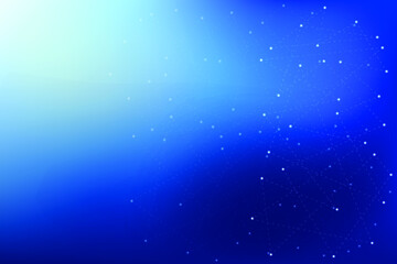 Fototapeta na wymiar Abstract geometric blue color background with futuristic light. Vector illustration.