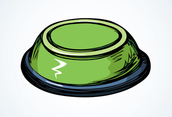 Button. Vector drawing