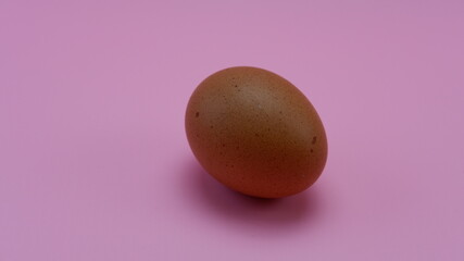 raw chicken eggs with intact shells
