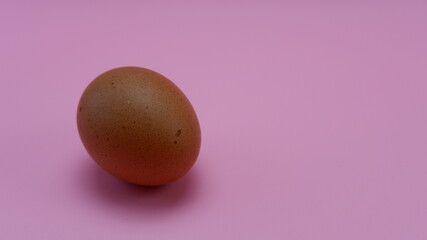 raw chicken eggs with intact shells