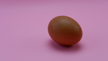 raw chicken eggs with intact shells