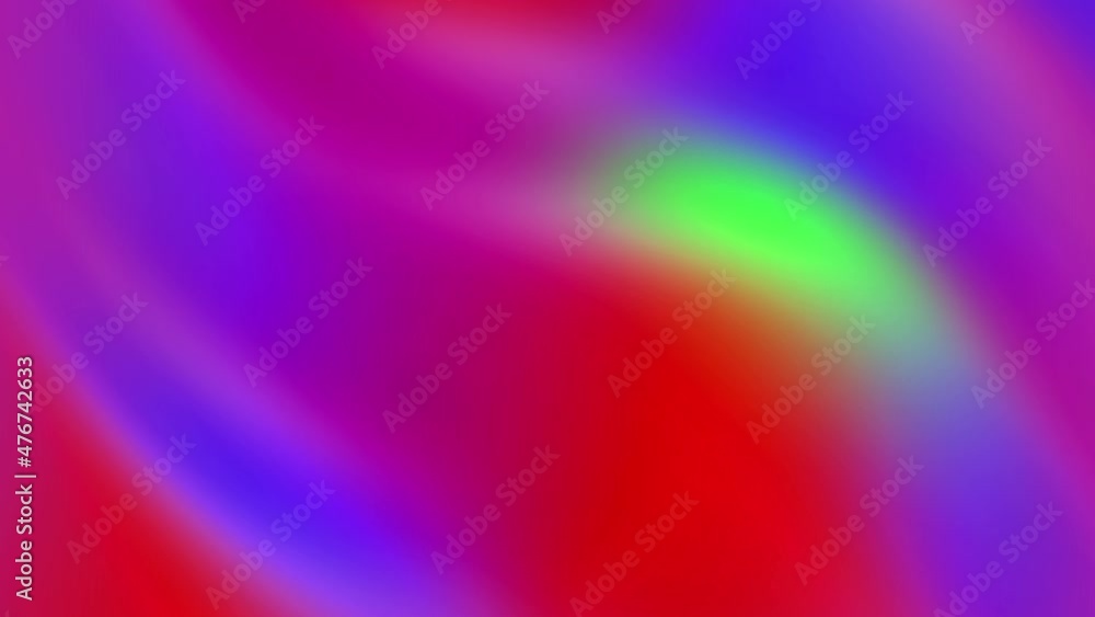 Poster multicolor blur abstract animation background. 3d rendered, computer graphic.