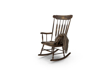 Worn Rocking Chair