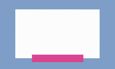 blue background with white and pink squares