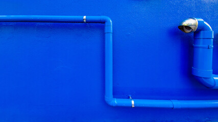 blue water tap