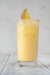 Glass of Batida de Carneval