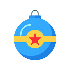 Decoration ball, Vector icon which is suitable for commercial work and easily modify or edit it

