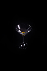 Delicious Contemporary Classic Food Dish Plate Menu Lunch Dinner Gourmet Dessert Chef Pasta Shrimp Cocktail Drink on Dark Background