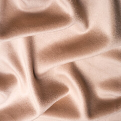 Texture, background, pattern. Fabric warm wool, beige, pastel sleep for autumn and winter, and your design. Thick with heavy weight, this is an excellent choice for your creativity