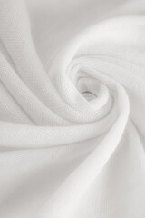 White cloth. abstract background of luxury fabric or liquid silk