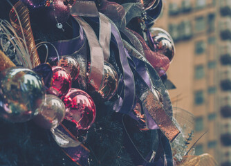 Fototapeta na wymiar Christmas decoration; Background in Christmas mood