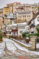 Kastoria in wintertime, Greece