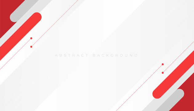 Red white modern abstract background design	