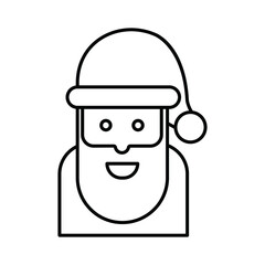 Santa claus Vector icon which is suitable for commercial work and easily modify or edit it

