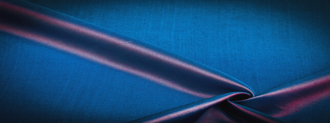 texture, background, pattern, pattern, chocolate, silk fabric, tight weaving, photo studio. Blue,...