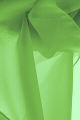 Texture. template. Pale green silk polyester. Background from co