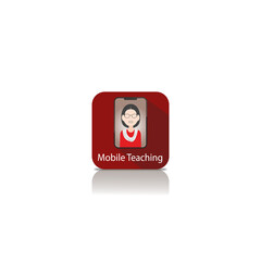 Mobile app for online teaching