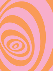 Hypnotic Geometric wavy background. Vector illustration, abstract background. Design template.