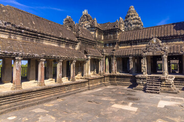 Fototapeta na wymiar Angkor Wat temple, Cambodia