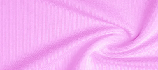 Texture background pattern The fabric is knitted pink. Looking for a bold statement? The mood would like to present this rich pink tubular cotton knitted jersey! The perfect solution for your design