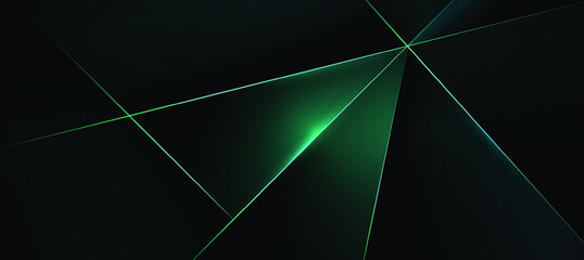 green abstract green light abstract ,background polygon elegant background	