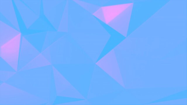 Corporate style with blue triangles pattern, motion abstract business and corporate style background