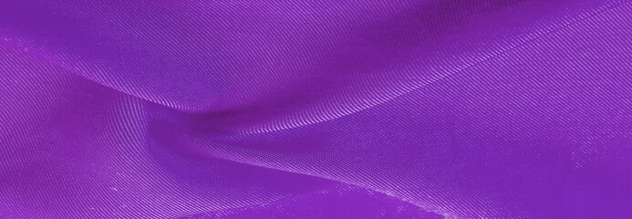 lilac fabric, twill. Thin fabric with diagonal weaving of threads. From Latin and French, the name...