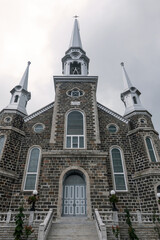 Saint Christophe d'Arthabaska Church in Victoriaville, Quebec, Canada..