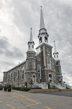 Saint Christophe d'Arthabaska Church in Victoriaville, Quebec, Canada..