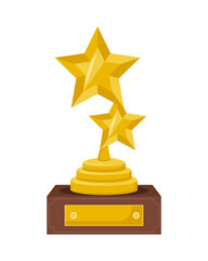 golden stars trophy award