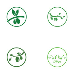 olive icon vector illustration design template