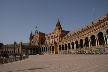 Fototapeta na wymiar plaza de espana