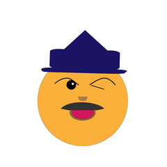 illustration design of cartoons characters face with some various facial expression and hair style