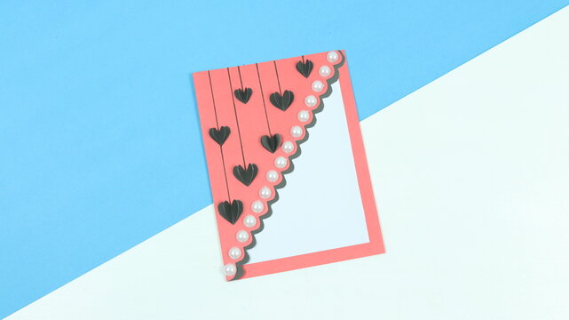 Handmade Paper Greeting Card for Birthday, Mothers day, New year