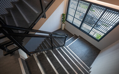 Stairs In The Interior Building