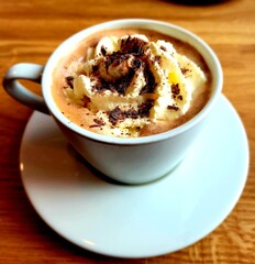 cup of cappuccino