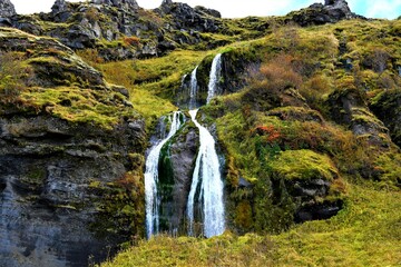 waterfall in Iceland 