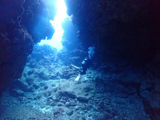 Plakat 石垣島・美ら海海底の洞窟